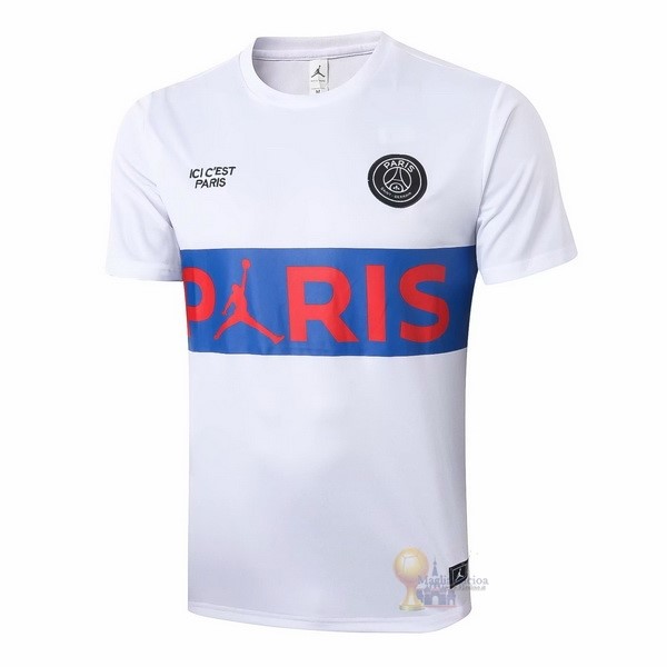 Calcio Maglie Formazione Paris Saint Germain 2020 2021 Bianco Blu